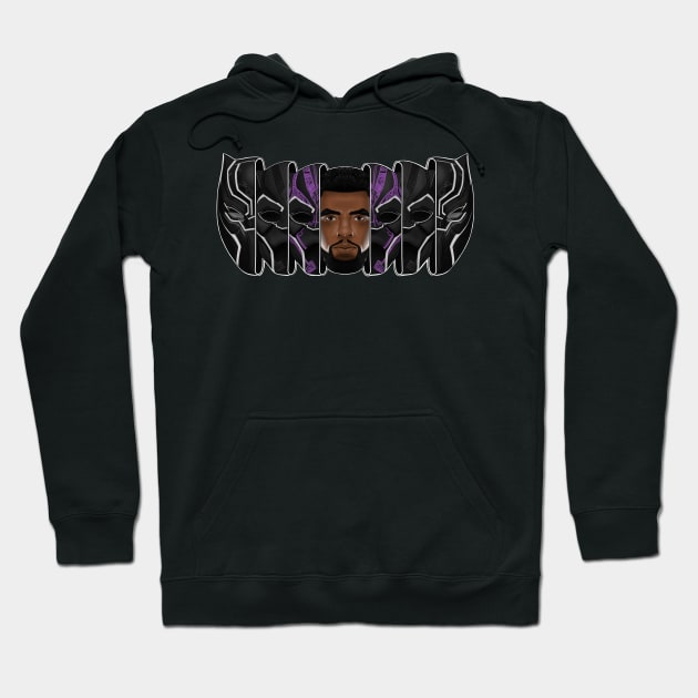 All Black Panthers Hoodie by MarianoSan